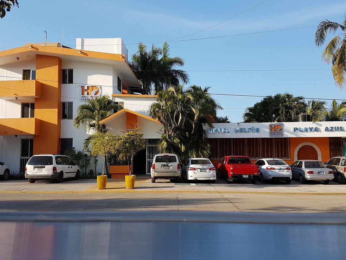Hotel Delfin Playa Azul Lázaro Cárdenas Esterno foto